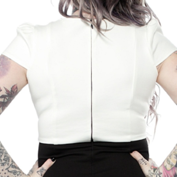 Roundabout Dress black & white - Picture 6 of 7